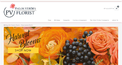 Desktop Screenshot of palosverdesflorist.com